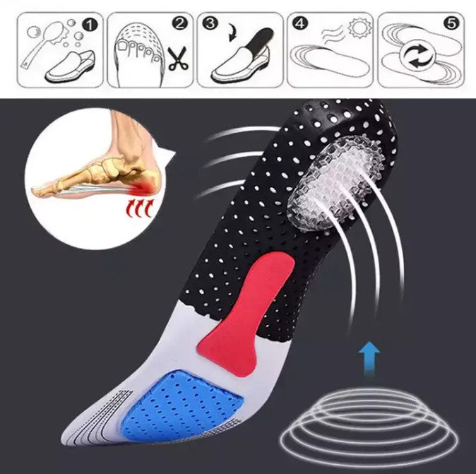 PLANTILLA ABSORBENTE DE IMPACTOS -4D