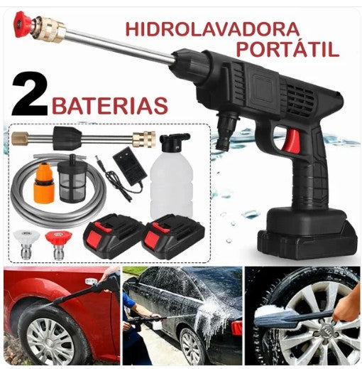 HIDROLAVADORA PORTATIL 2 BATERIAS 98 V / HIDROJET