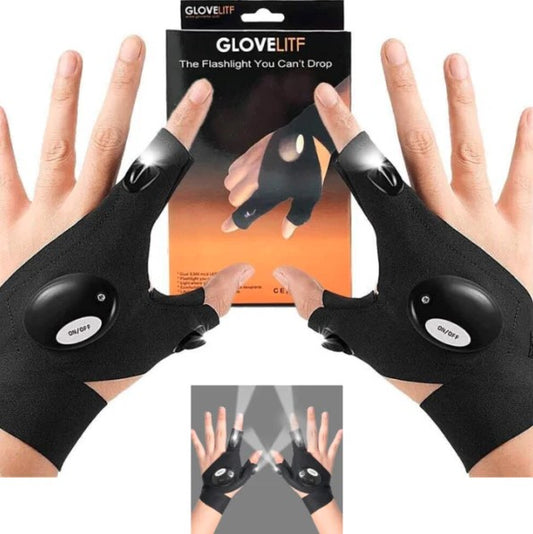 GUANTES IMPERMEABLES CON LUZ LED/ GLOVE LITF™