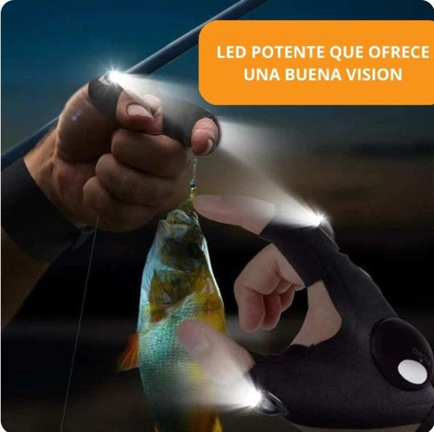 GUANTES IMPERMEABLES CON LUZ LED/ GLOVE LITF™